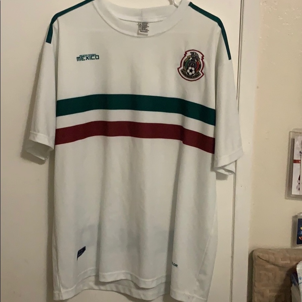 Mexico Soccer Jersey, White.